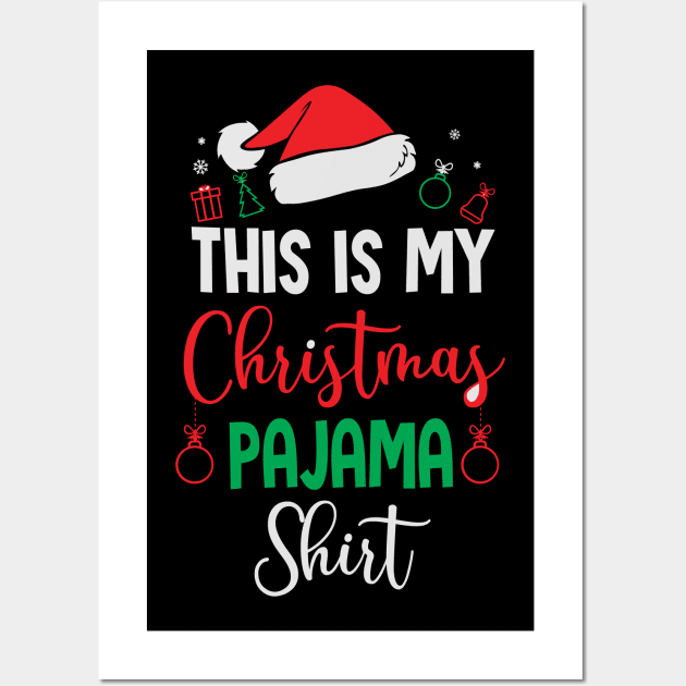 This is my Christmas pajama Wall Art by BadDesignCo